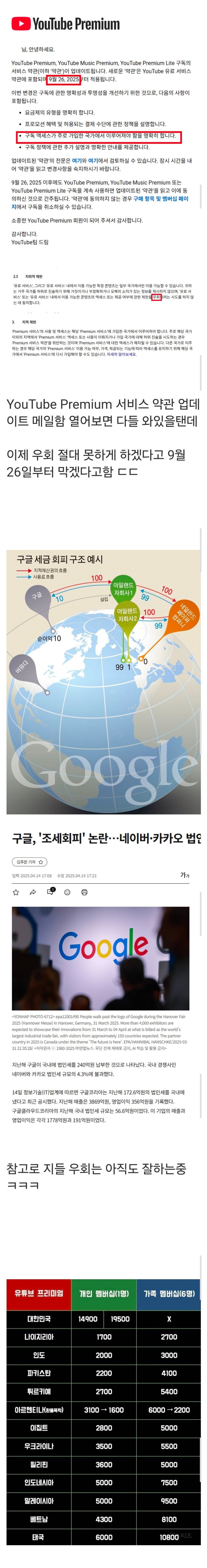 9월 26일부터 유튜브 우회 결제 전부 막는다고 함.jpg_1.jpg