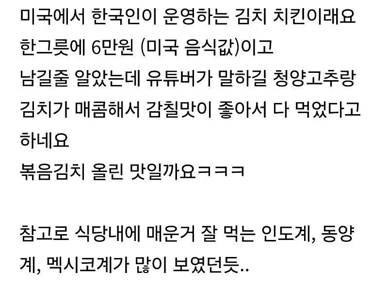 미국에서 파는 김치 치킨_3.jpg