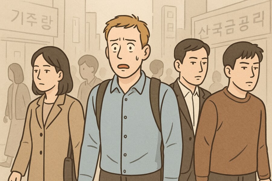 낯선 사람에게 미소짓거나 인사하지 않는 한국인들, 해외반응_1.png