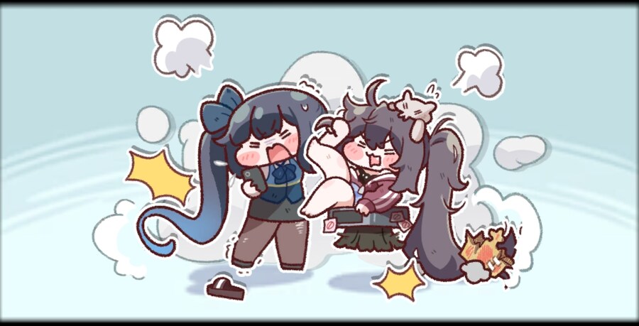 트릭컬) 세계를 탄생시킨 신의 딸과 세계를 멸망시킬 힘을 가진자의 치열한 전투_1.jpg