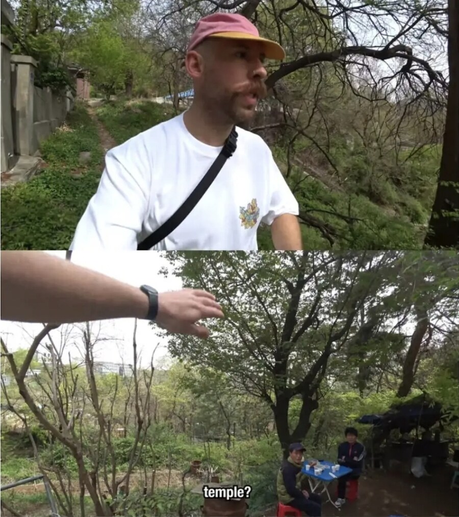 한국 절 구경 온 외국 유튜버_1.jpg