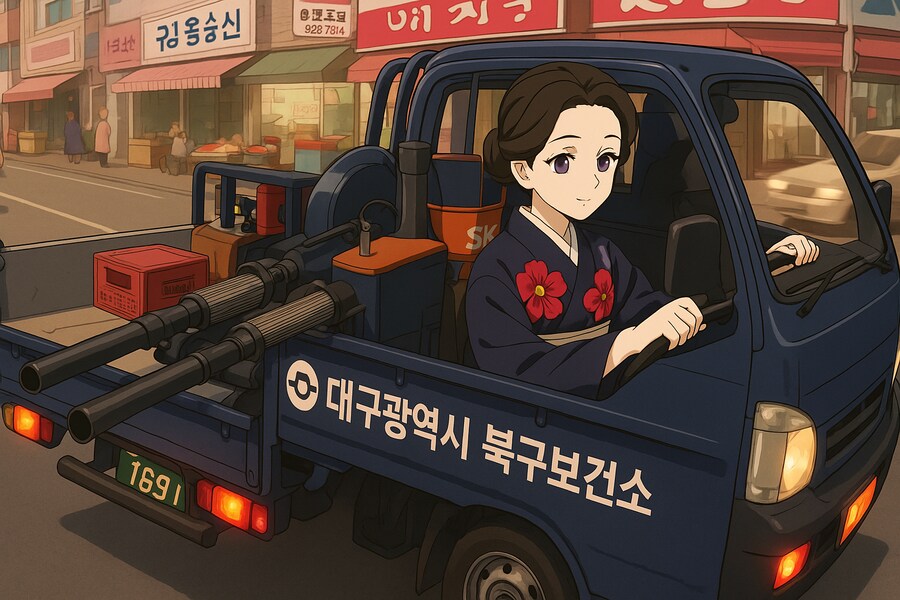귀칼)타마요가 인간으로 돌리는 약 가스로 살포했으면 어땠을까_1.png
