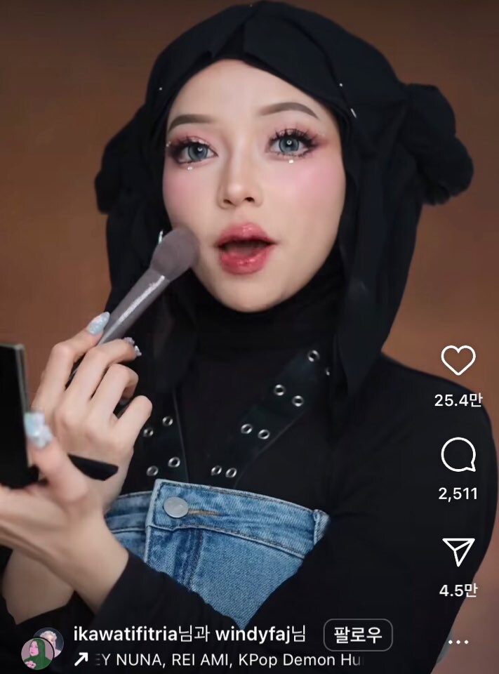 무슬림 소녀가 케데헌 코스프레 하는 방법_4.jpg