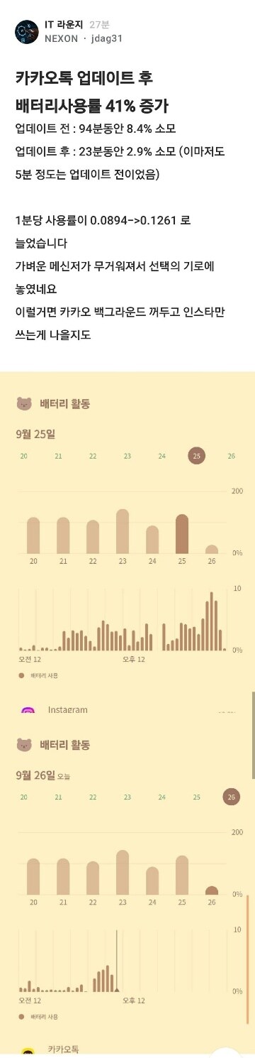 카톡의 인스타화...제대로 베낀것 하나있네_1.jpg