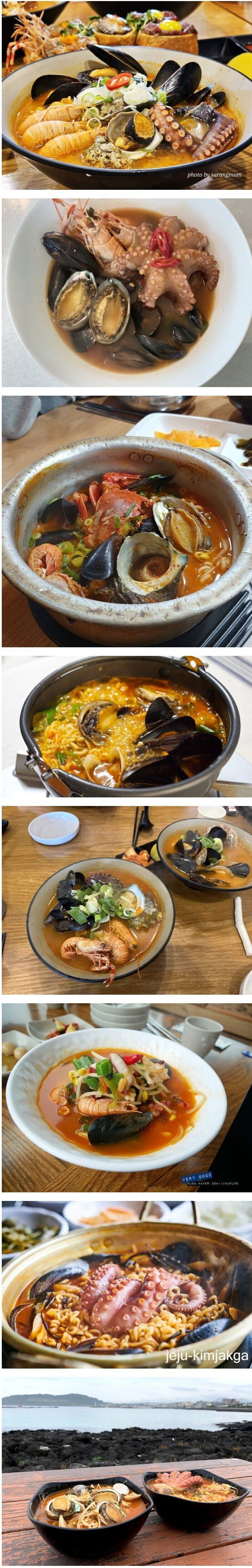 제주도의 명물이라는 해물라면_1.jpg