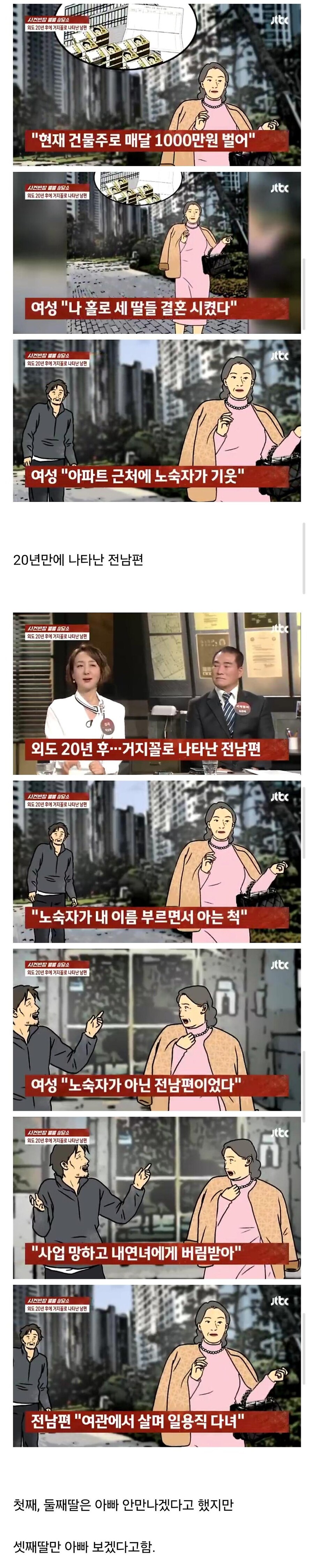 바람 피고 이혼한 남편이 20년 뒤 거지꼴로 나타난 사연_2.jpg