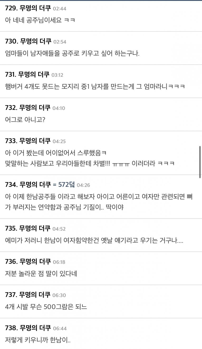 남자애들에게만 햄버거 4개들라 시키기 역차별이다vs아니다_6.jpg