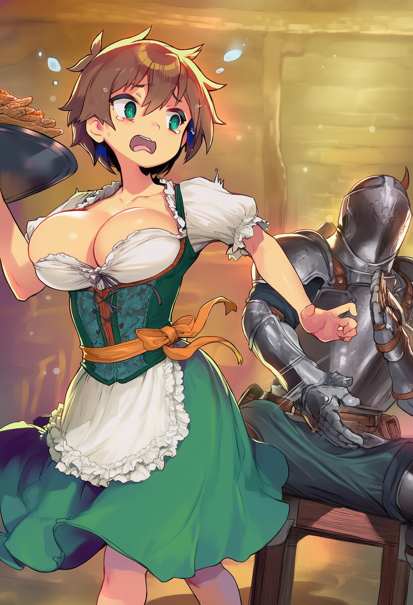 AI) 저주받은 아이템을 루팅하다가 TS당해버린 코노스바의 카즈마 2_3.png