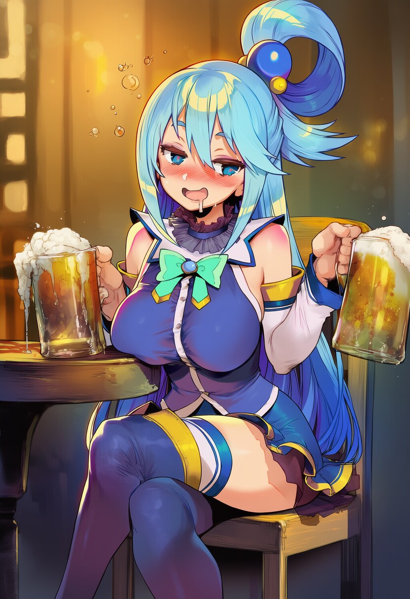 AI) 저주받은 아이템을 루팅하다가 TS당해버린 코노스바의 카즈마 2_6.png