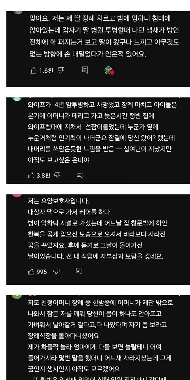 죽은 사람이 찾아왔었다는 사람들.jpg_1.jpg