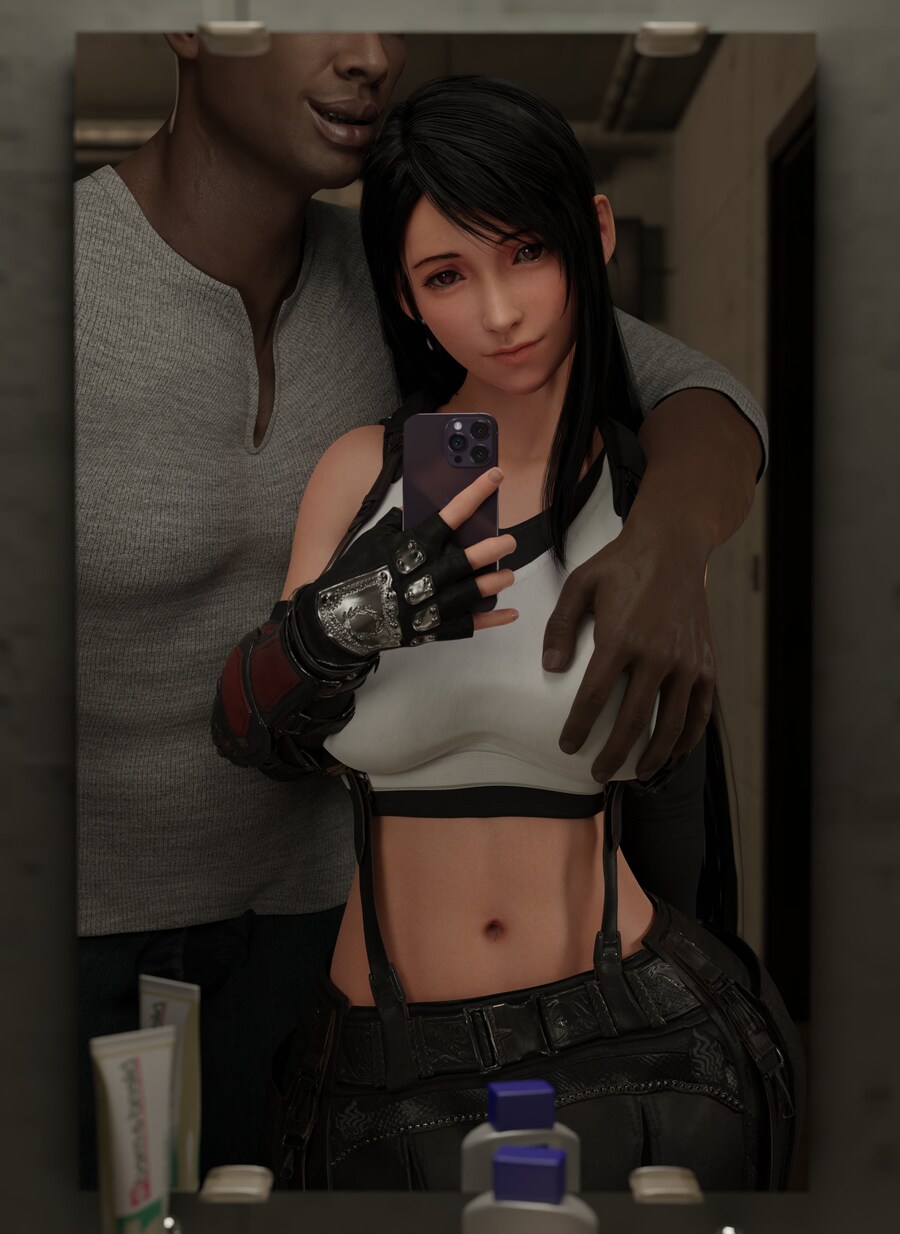 클라우드 와 커플 사진 찍는 티파_3.jpg