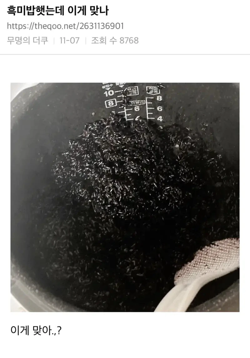 흑미밥 만들 줄 모르면 생기는 대참사_1.webp