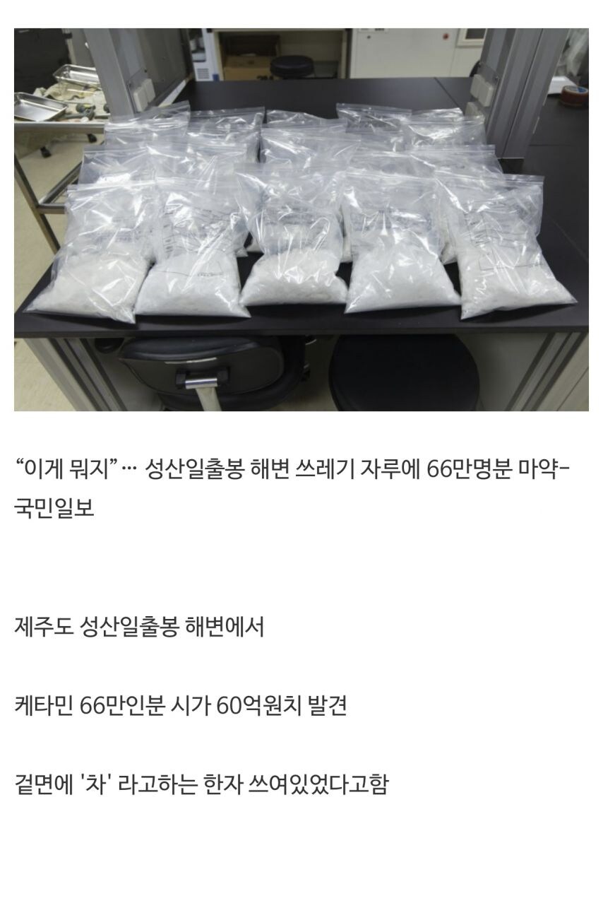제주도 성산일출봉 해변에서 66만명분 ㅁㅇ 발견_2.jpg
