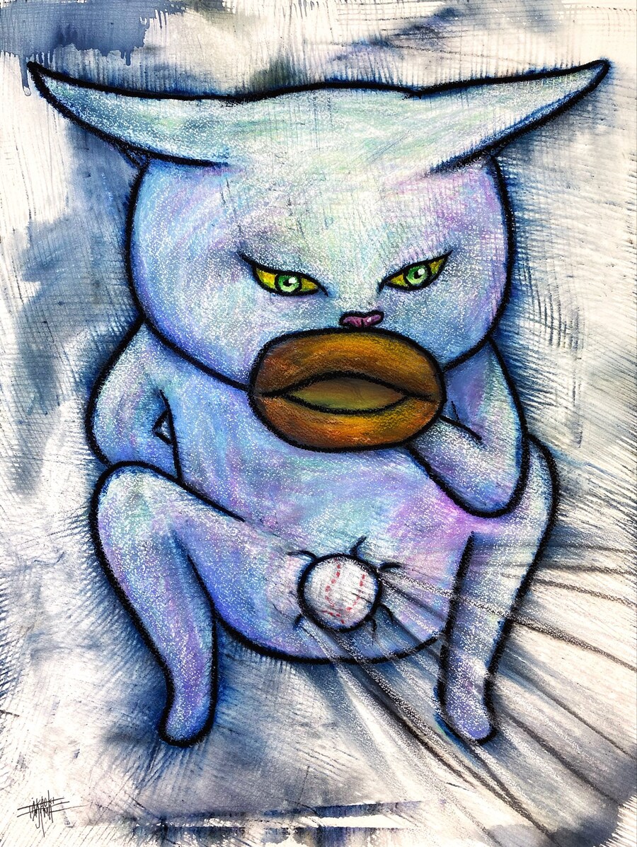 공놀이를 즐기는 고양이.jpg_1.jpg