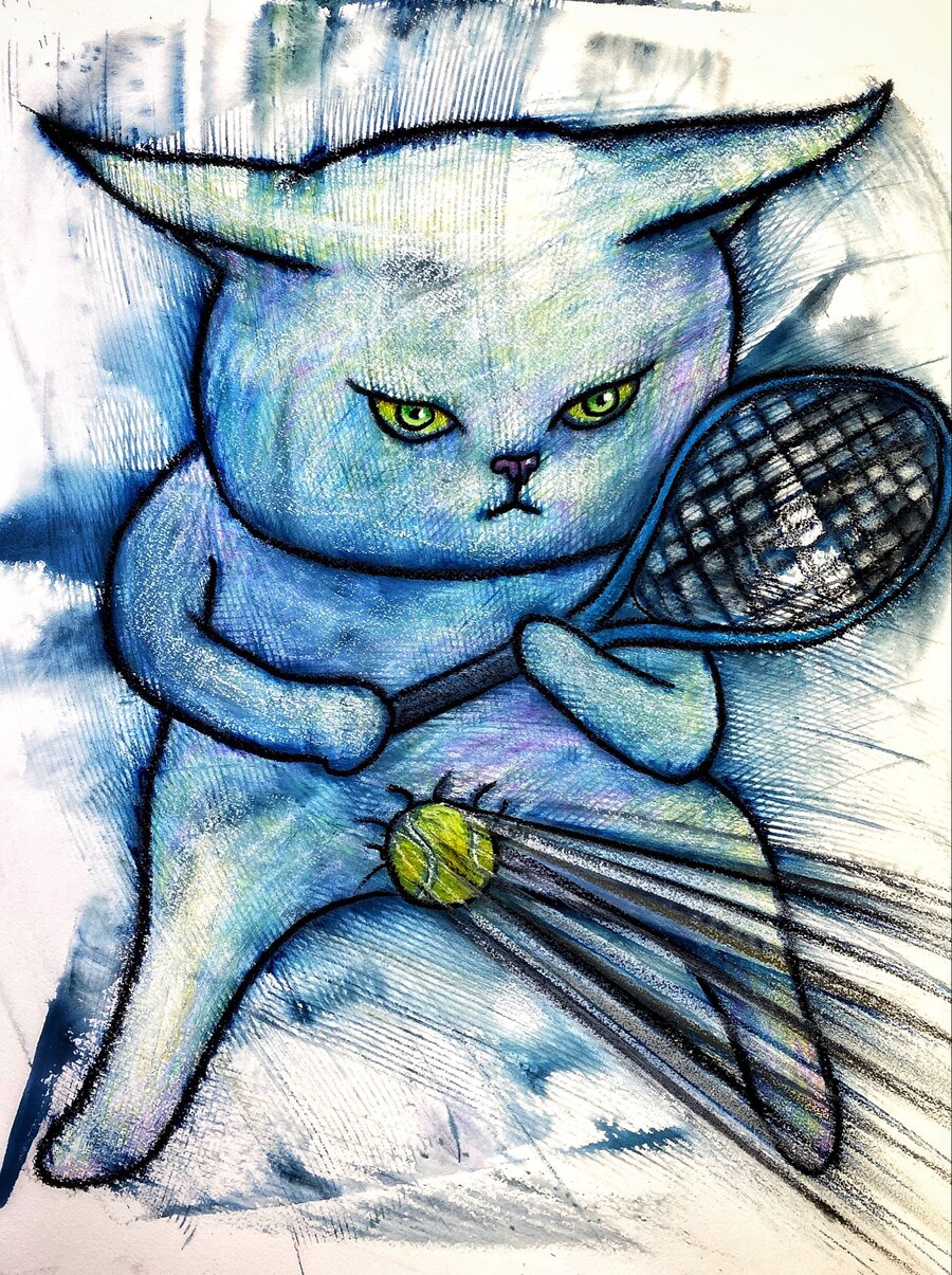 공놀이를 즐기는 고양이.jpg_2.jpg