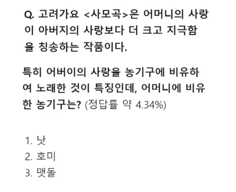 1 대 100 역대 최저 정답률 문제들._4.webp