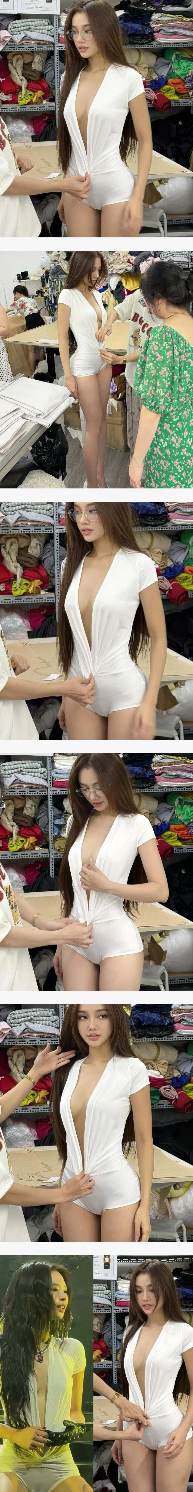 제니가 공연에서 입은 옷 입어보는 누나_1.jpg