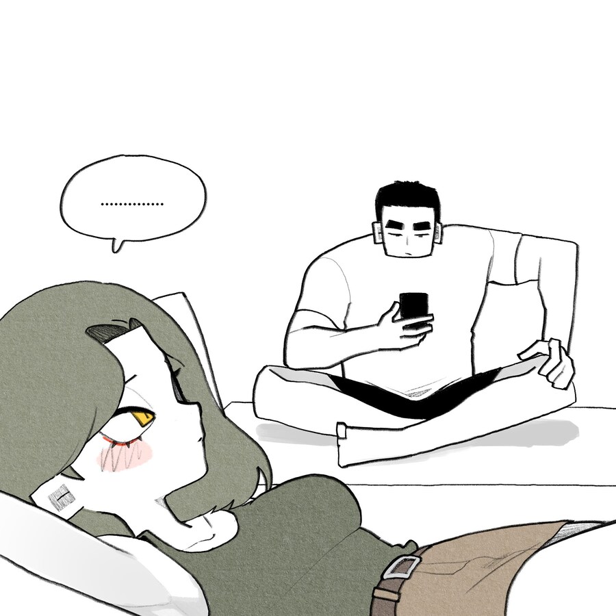 일광욕을 좋아하는 악어녀.Manwha_2.jpg