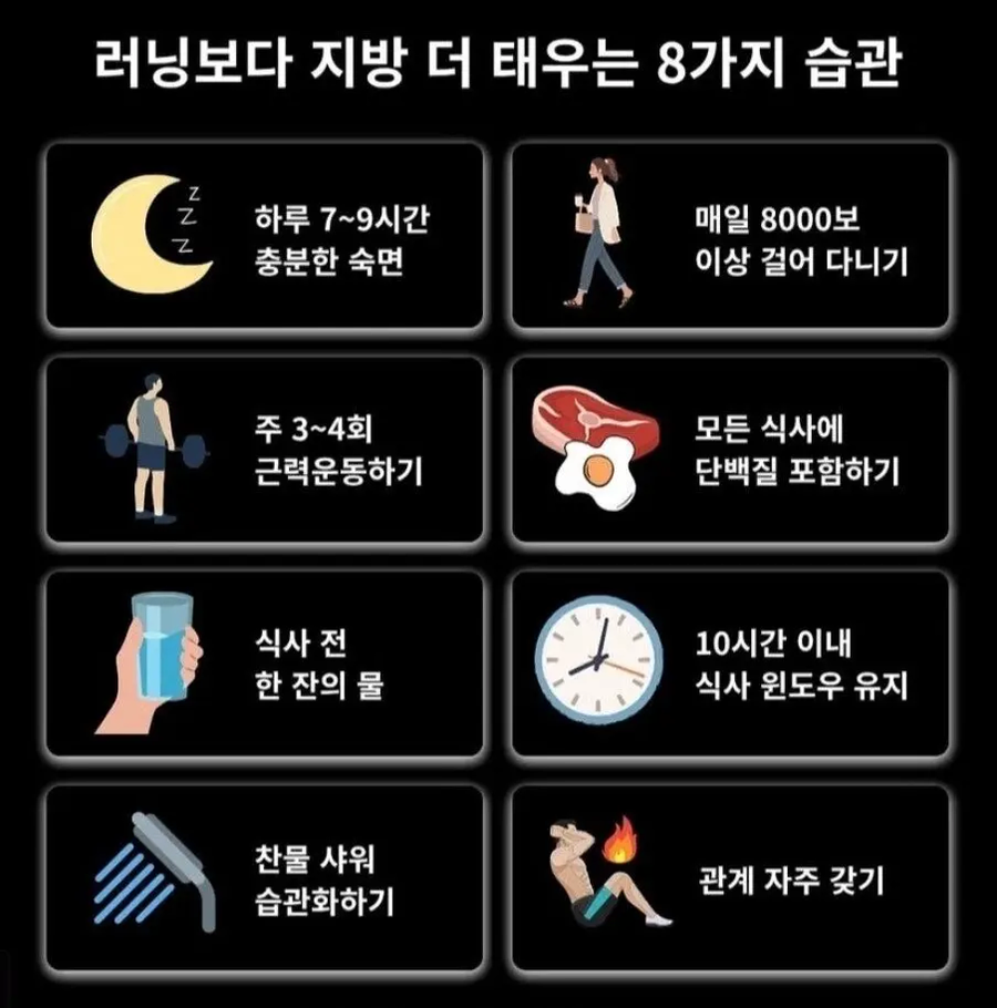 러닝보다 지방을 더 태우는 8가지 습관_1.webp