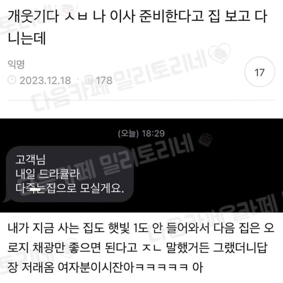 채광만 보면 된다는 세입자.jpg_1.jpg