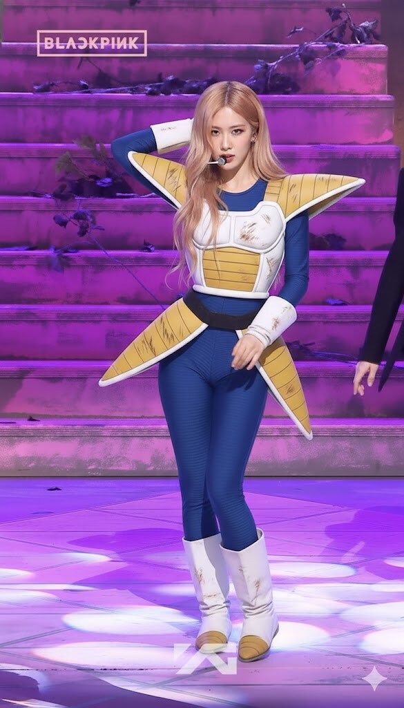 로제에게 드래곤볼 코스프레_1.jpg