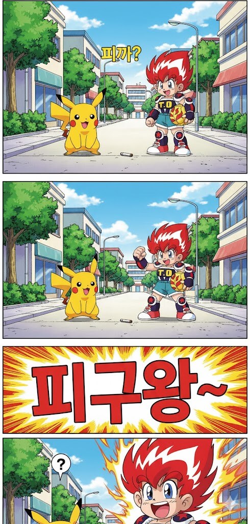 피카츄와 통키가 길을 걷고 있었다_1.jpg