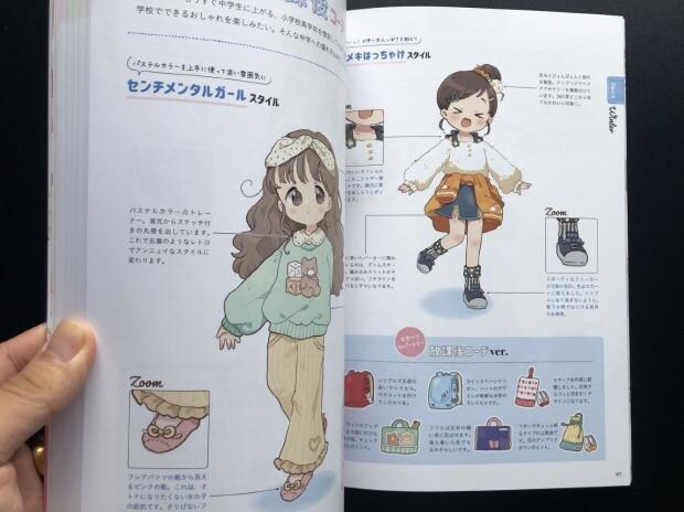 귀여운 여자아이 옷 그리는 방법들.jpg_15.jpg