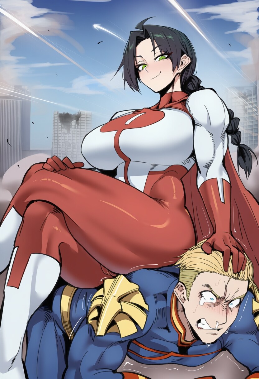 AI) 인빈시블의 옴니맨에게 패배해 바닥에 깔리는 더 보이즈 홈랜더_1.jpg