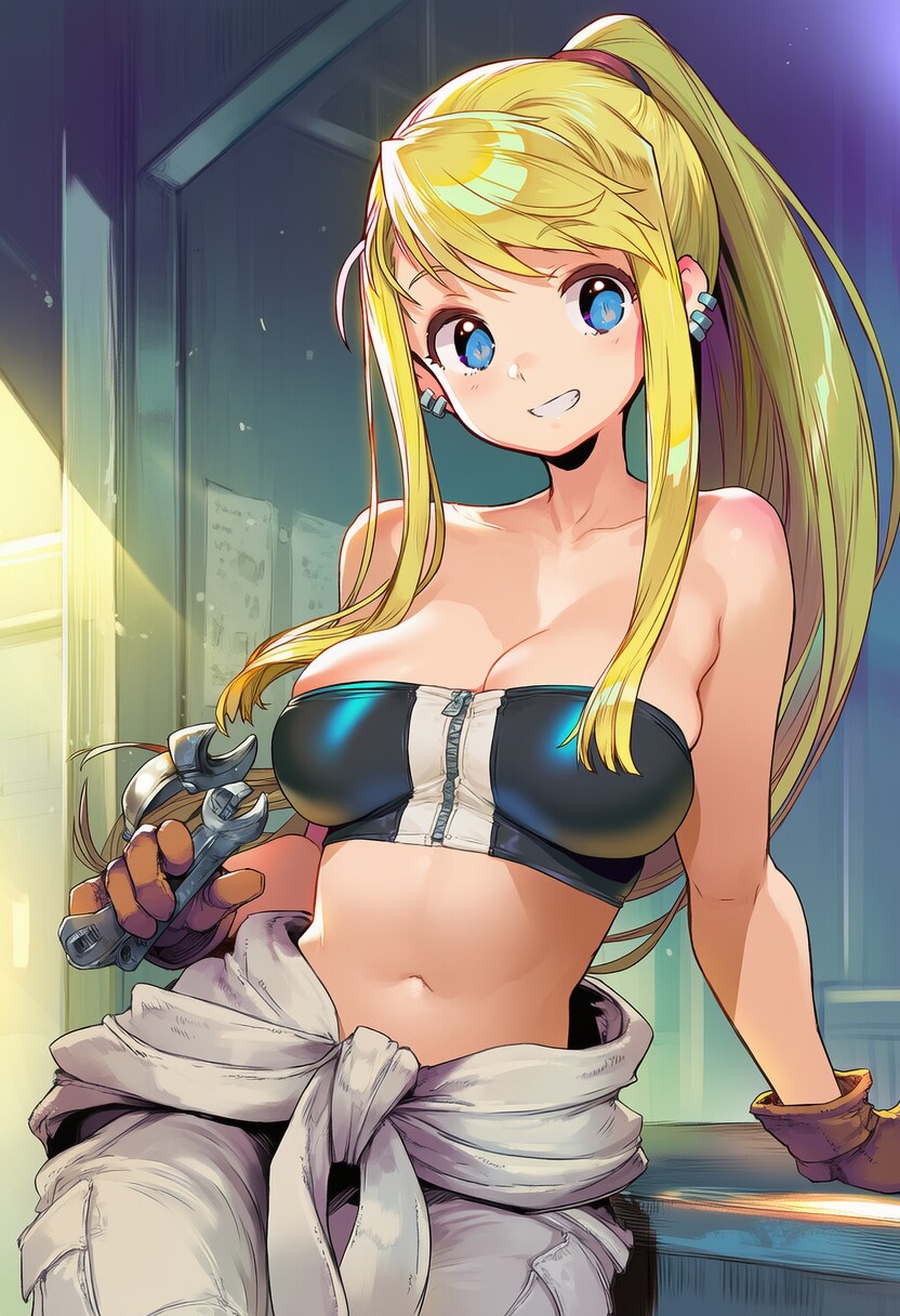 AI) 연금술의 부작용으로 TS당한 강철의 연금술사 에드워드_8.png