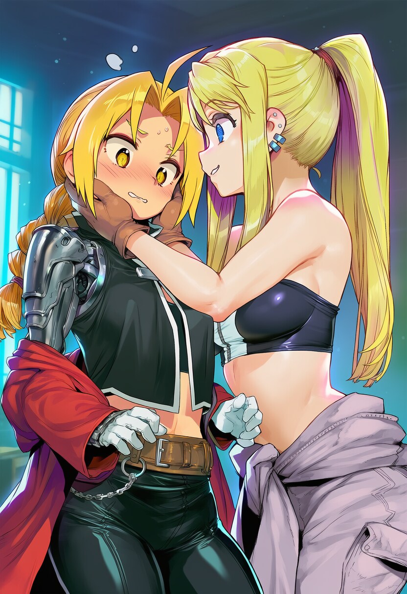 AI) 연금술의 부작용으로 TS당한 강철의 연금술사 에드워드_12.png