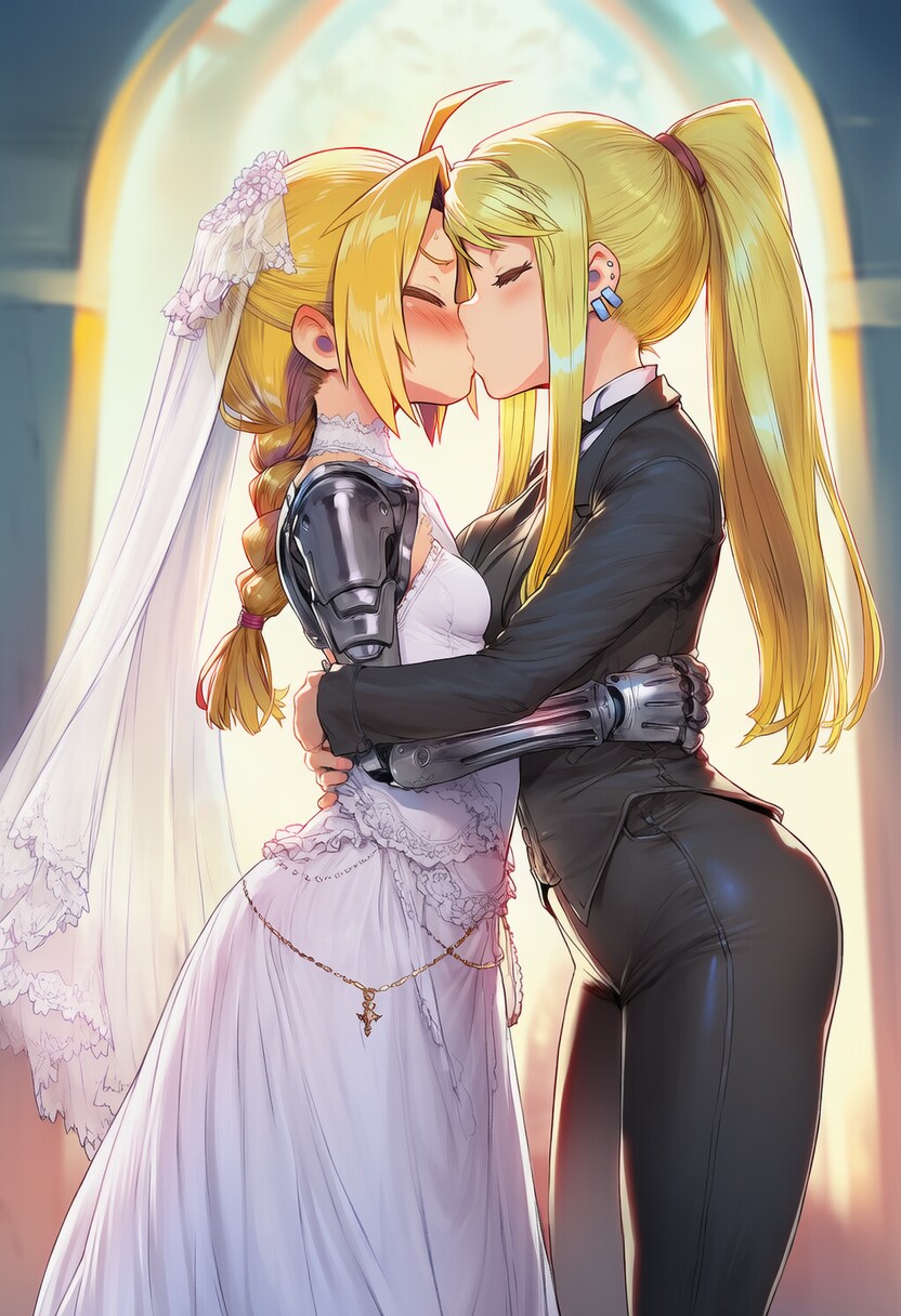 AI) 연금술의 부작용으로 TS당한 강철의 연금술사 에드워드_21.png