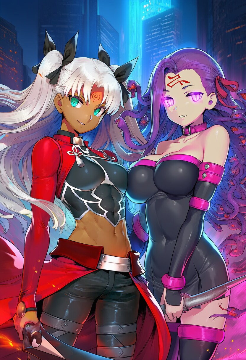 AI) FATE의 성배전쟁은 영령과 마스터가 융합하는 샤먼킹?_35.png