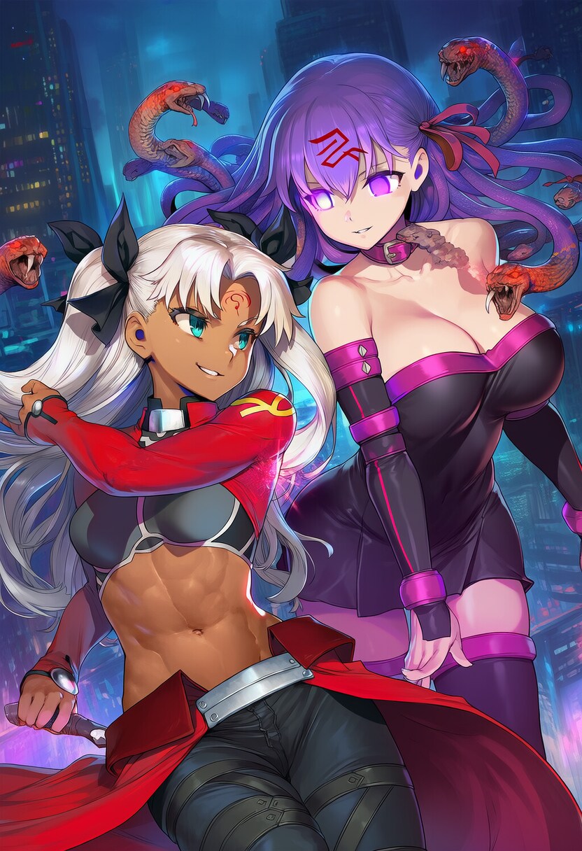 AI) FATE의 성배전쟁은 영령과 마스터가 융합하는 샤먼킹?_36.png