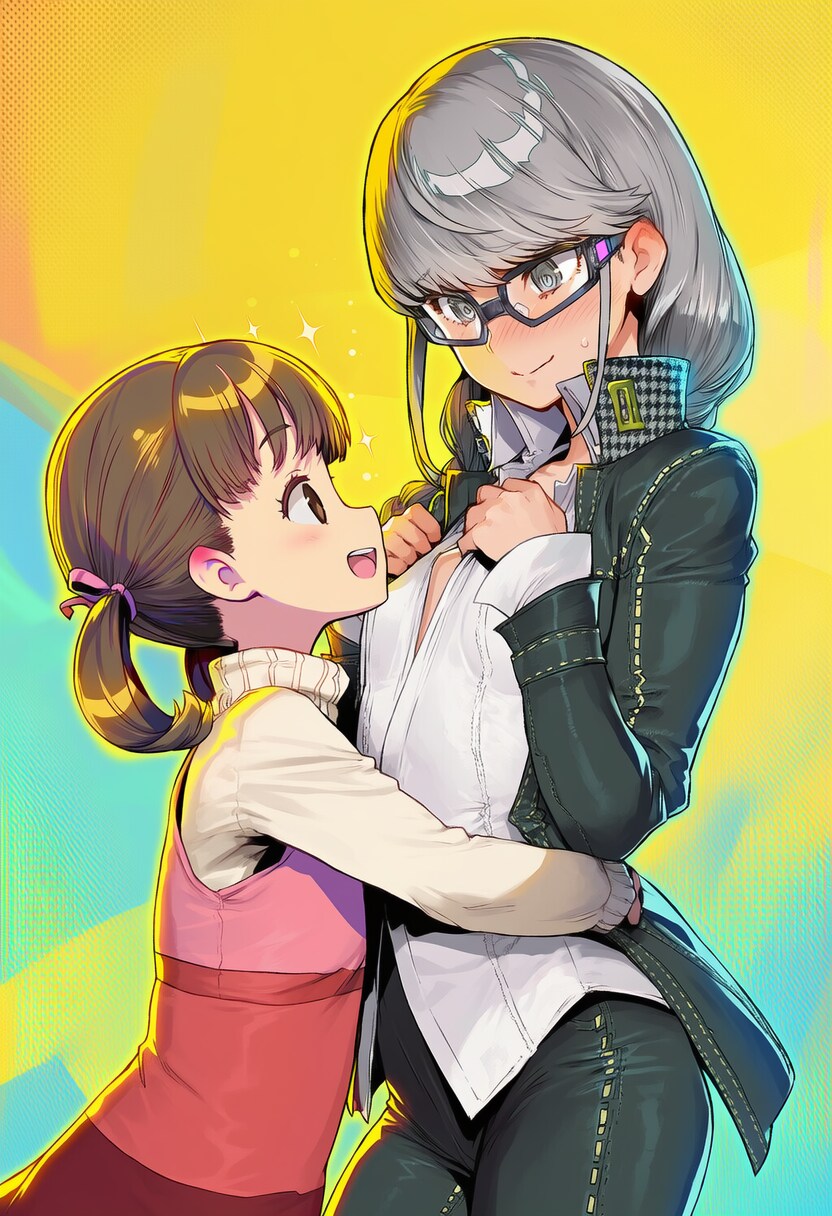 AI) 페르소나4 나나코의 소원으로 주인공이 나나코의 언니가 되어버렸다._13.png