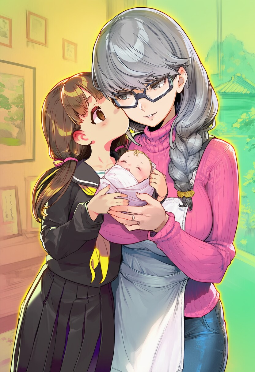 AI) 페르소나4 나나코의 소원으로 주인공이 나나코의 언니가 되어버렸다._55.png