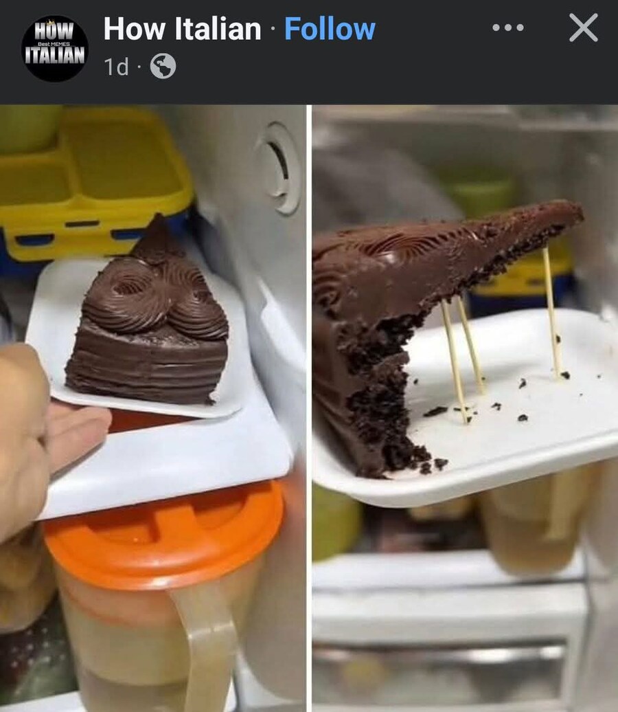 동생 먹으라고 냉장고에 넣어둔 케이크_1.jpg