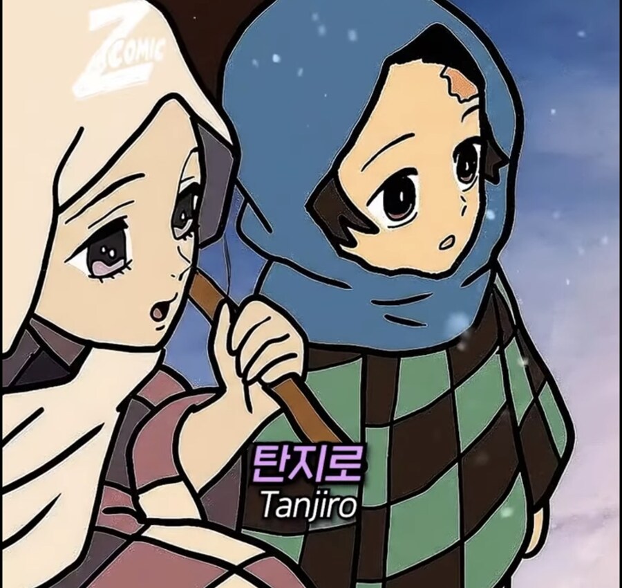 귀멸) 시초의 호흡을 목격한 탄지로 엄마 반응.jpg_12.jpg