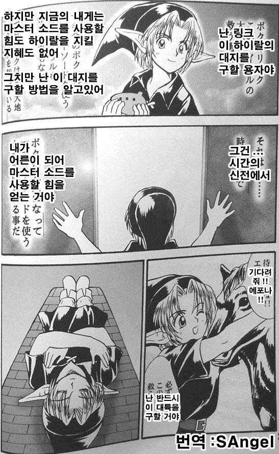 링크...마스터 소드로 이 하이랄을 구해주세요