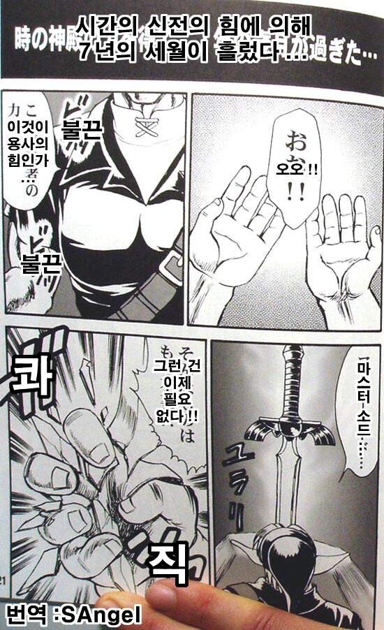 링크...마스터 소드로 이 하이랄을 구해주세요