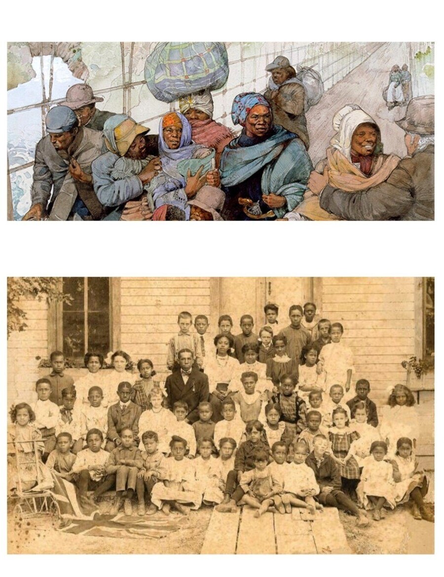 영국이 자기들을 도와준 흑인 노예들에게 맹세한 약속.jpg_40.jpg