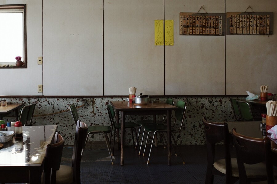 일본, 정상영업하는 가게의 360엔짜리 고기우동_3.jpg