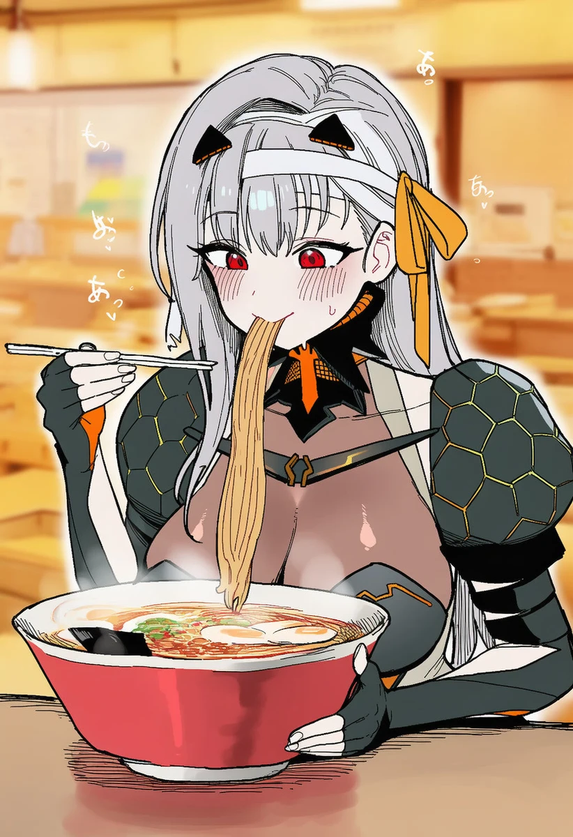 니케+Ai) 지휘관이 전초기지에 라면집을 차렷다!!_6.webp