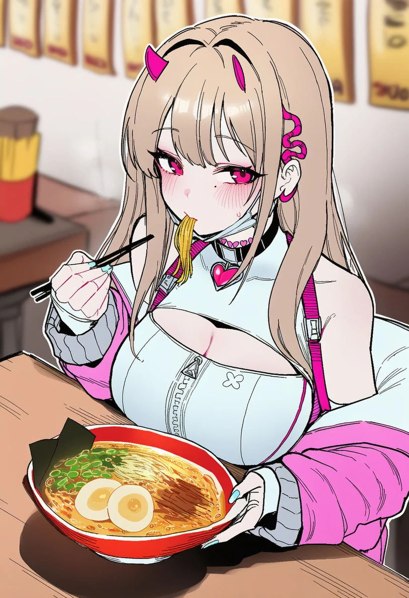 니케+Ai) 지휘관이 전초기지에 라면집을 차렷다!!_9.webp