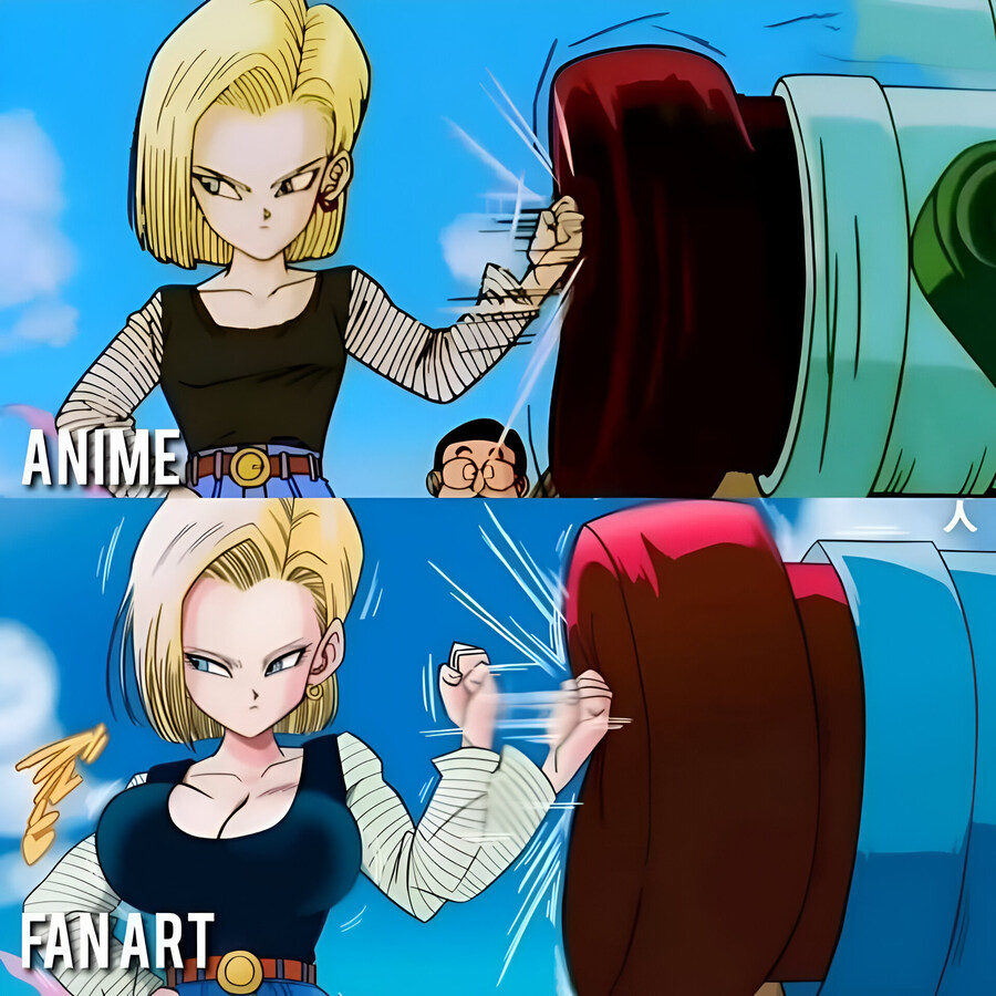 원작과 팬아트 괴리감이 심한 인물_1.jpg