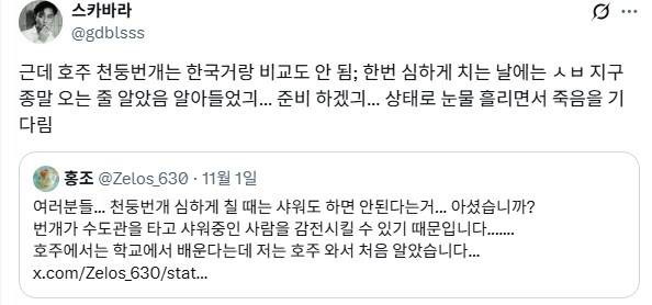 천둥번개 칠때 샤워도 하면 안된다는 호주.jpg_2.png
