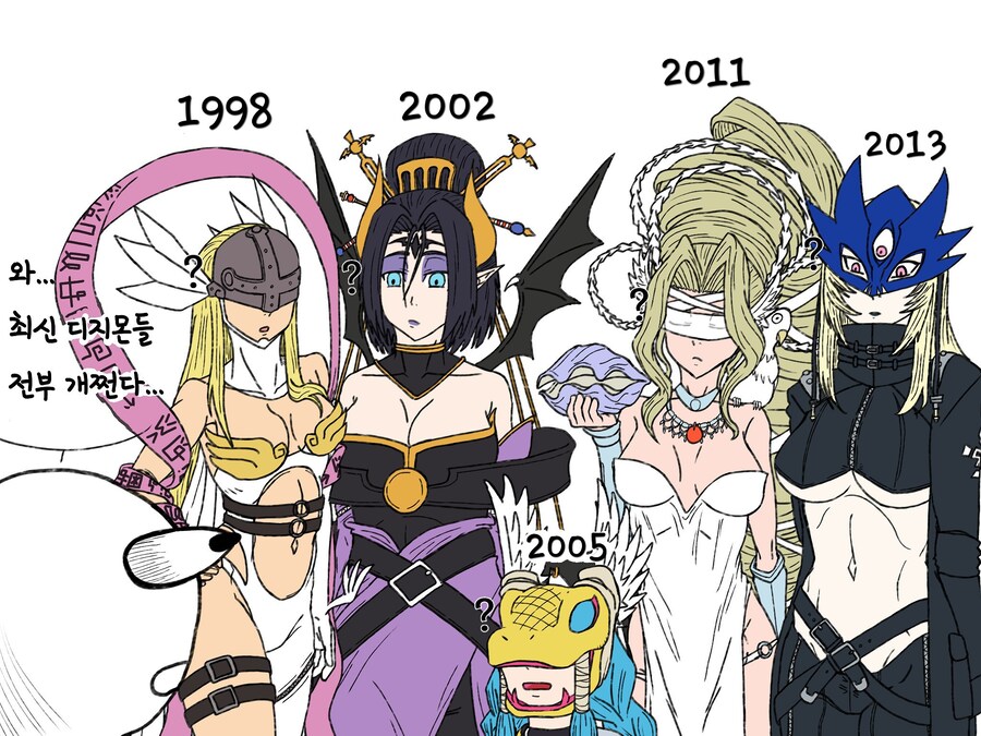 디지몬) 최신 디지몬(?) 보고 감탄하는 유입_1.jpg