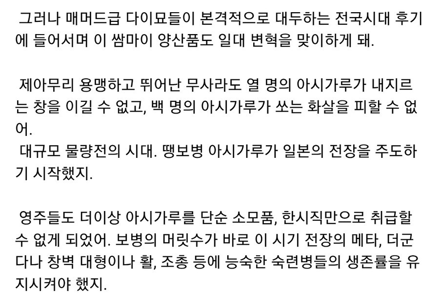 일본 전국시대 땡보병 갑옷에 대해 알아보자_4.jpg