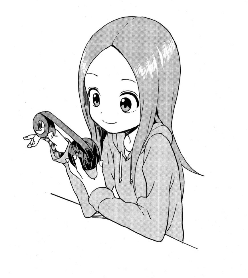 니시카타가 당황할 모습을 생각하면서 흥건해진 타카기양_5.png