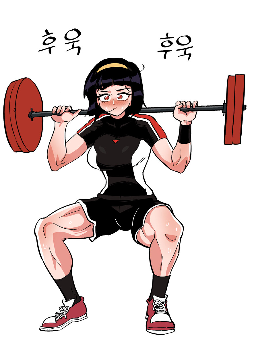 스쿼트하는 나애리_1.jpg