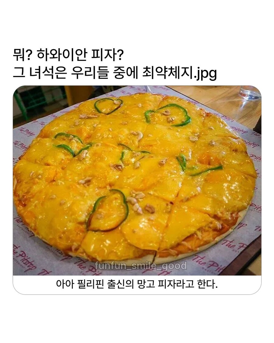 하와이안 피자가 최약체로 보이는 피자의 세계.jpg_1.jpg